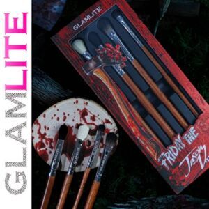 Glamlite X Friday The 13th Jason Vorhees Brush Set